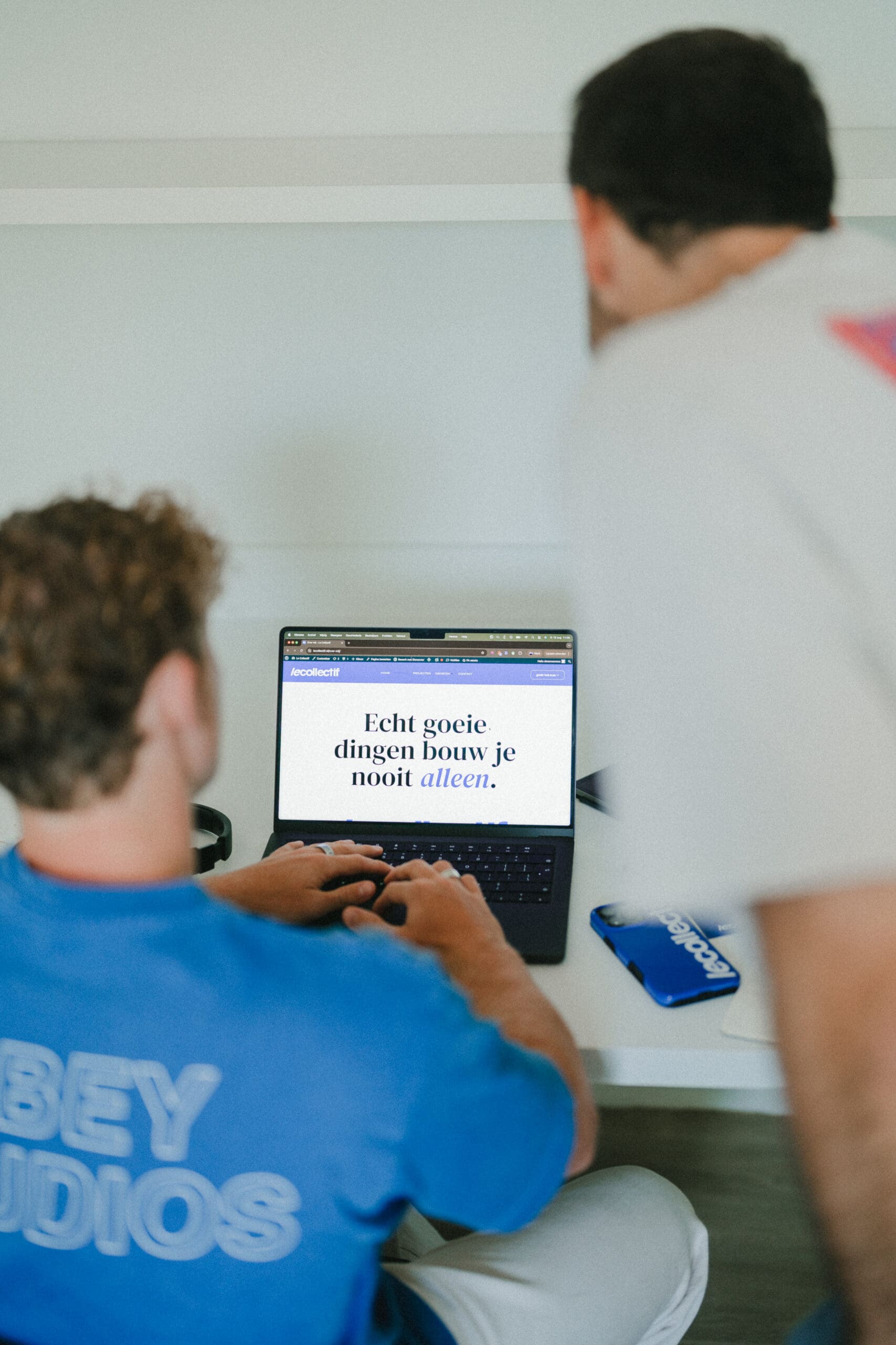 Persoonlijk overleg over webdesign en online groei met Simon van Rens.