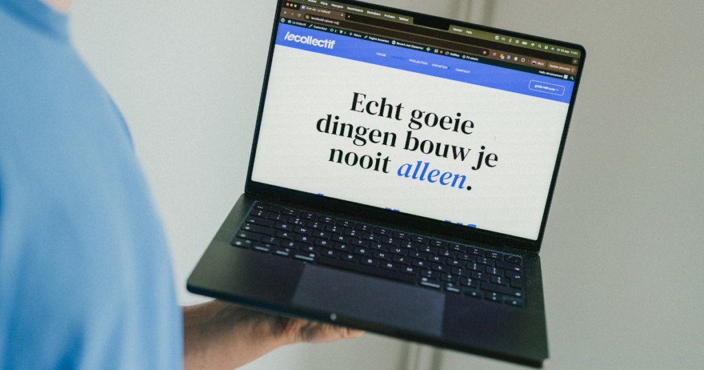 Website onderhoud en beheer, verzorgd door Le Collectif in Amsterdam